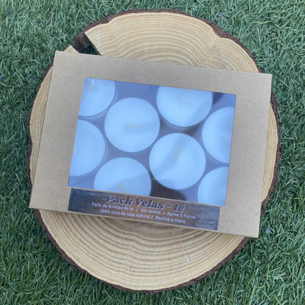 Velas de té (Pack 8 velas)