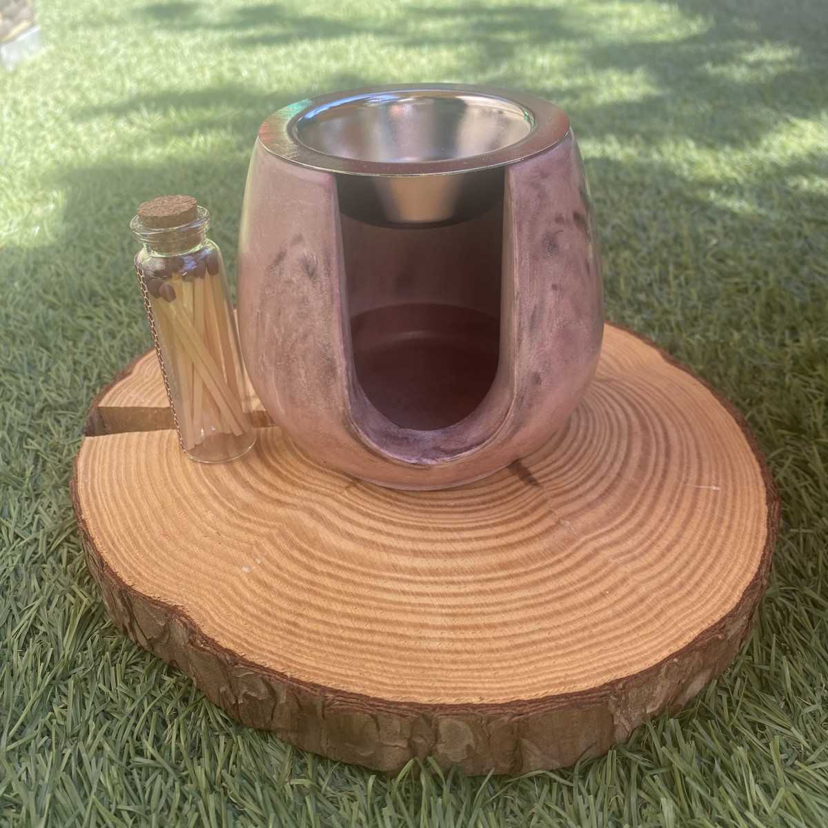 Quemador Ancho Marrón Chocolate Quemador Ancho Marrón Chocolate