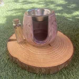 Quemador Ancho Marrón Chocolate