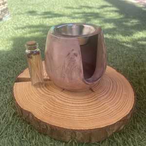 Quemador Ancho Marrón Chocolate