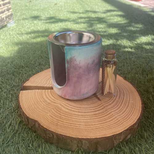 Quemador Estrecho Burdeos y Mint