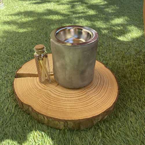 Quemador Estrecho Gris Oscuro