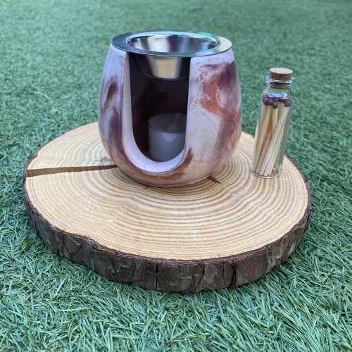 Quemador Ancho Marrón Cobrizo