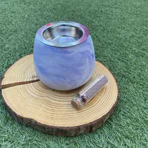 Quemador Ancho Agua Marina y Morado