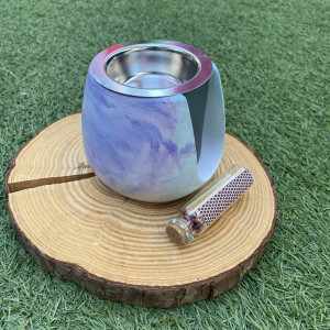 Quemador Ancho Agua Marina y Morado